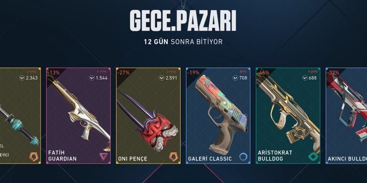 Valorant Gece Pazarı Geri Döndü!