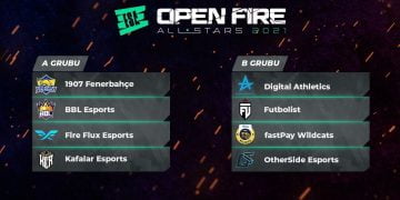 ESA Open Fire All Stars turnuvası bugün başlıyor!