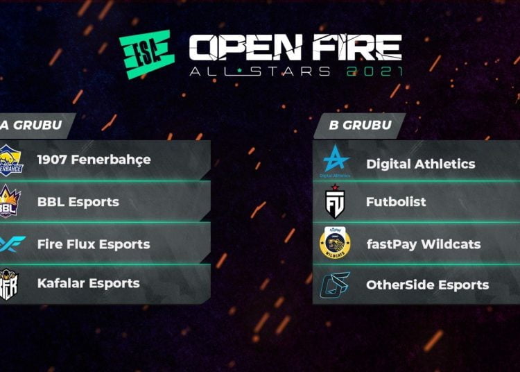 ESA Open Fire All Stars turnuvası bugün başlıyor!