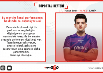 Yunus Emre ”Ksaez” Şahin ile Röportaj Yaptık