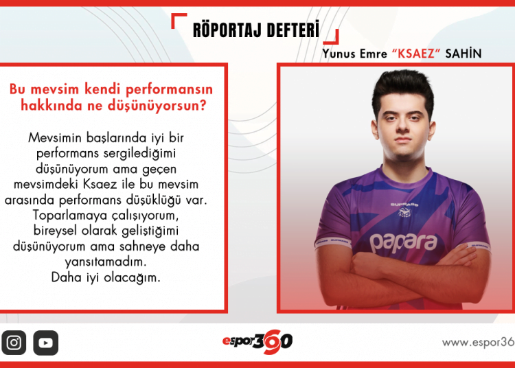 Yunus Emre ”Ksaez” Şahin ile Röportaj Yaptık