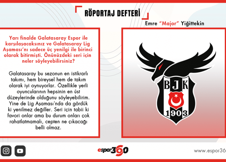 Emre ”Major” Yiğittekin ile Röportaj Yaptık