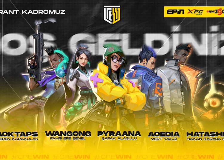 CREW Espor Yeni VALORANT Kadrosunu Duyurdu!