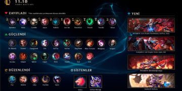 LEAGUE OF LEGENDS 11.18 Yama Notları!