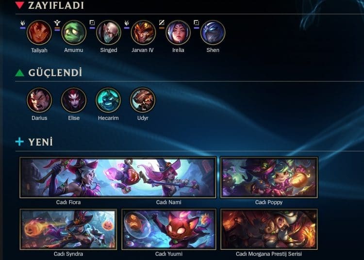 League of Legends 11.20 Yama Notları Yayınlandı!