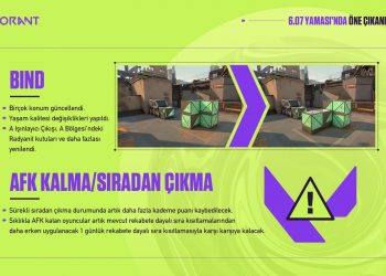 VALORANT’ın 6.07 güncellemesi piyasaya sürüldü!