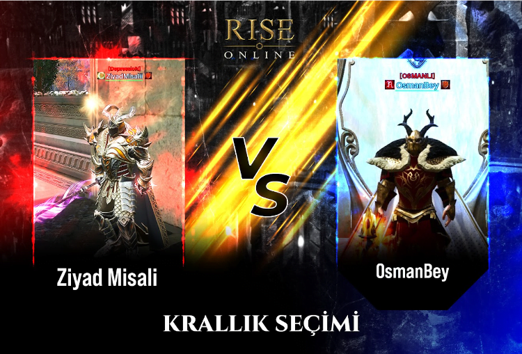Rise Online Galia ve Mantis Sunucusunda Krallık Seçimleri